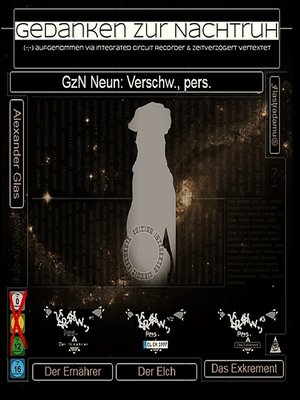 cover image of GzN Neun--Verschw., pers.